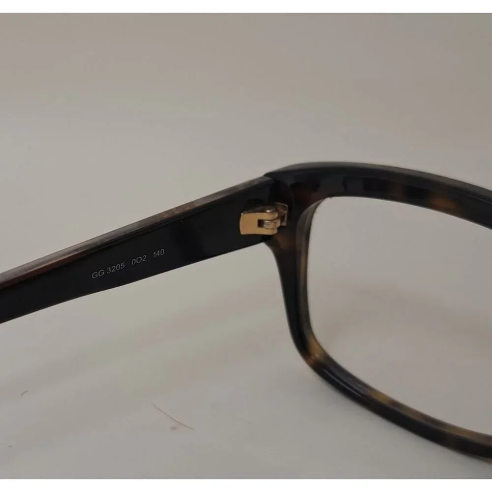 NWT Gucci Women's Eyeglasses Glasses Frames Dark Havana Italy GG 3205  53-16-140